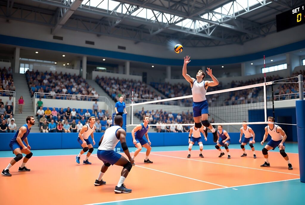 The spike mod APK 2 What is The pike Volleyball Story