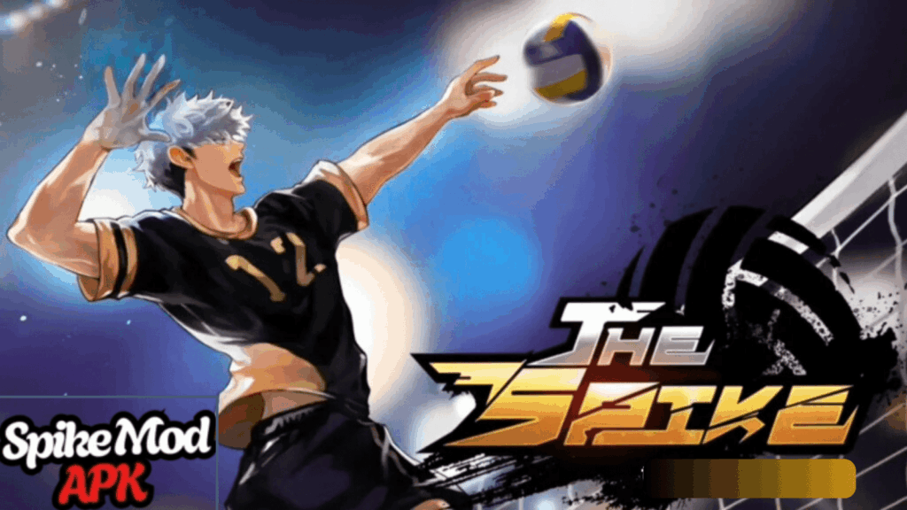 The spike mod APK 1 spike volleyball gameplay